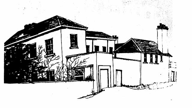 Rev. Rosslyn Bruce's home at the Old Rectory ~1900